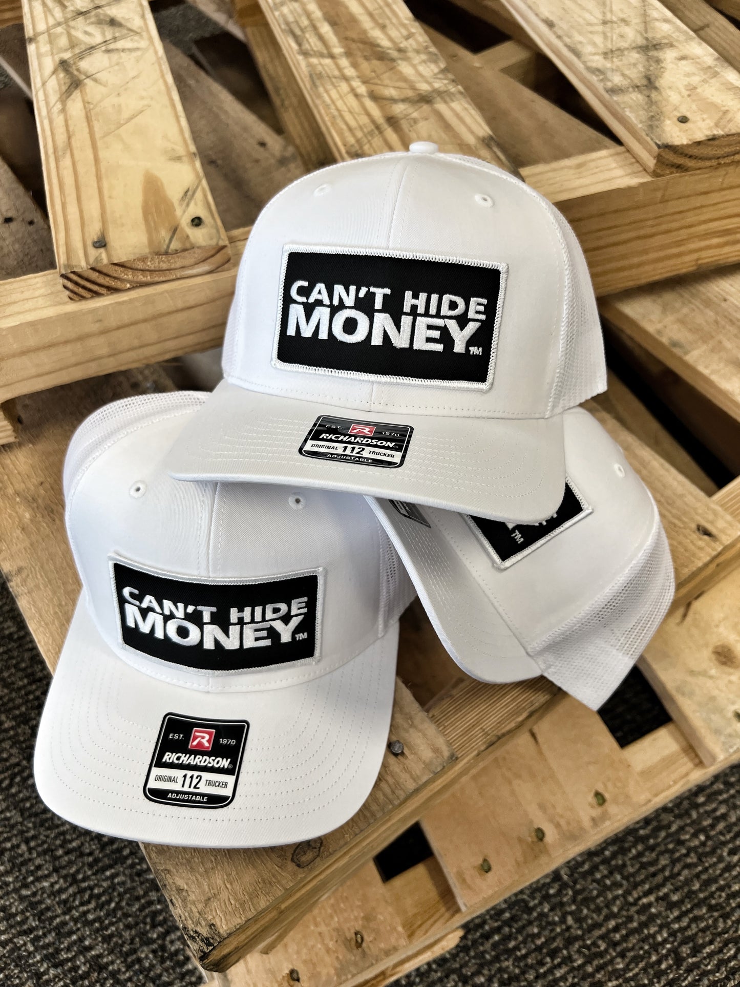 CHM Block Curved Bill Trucker