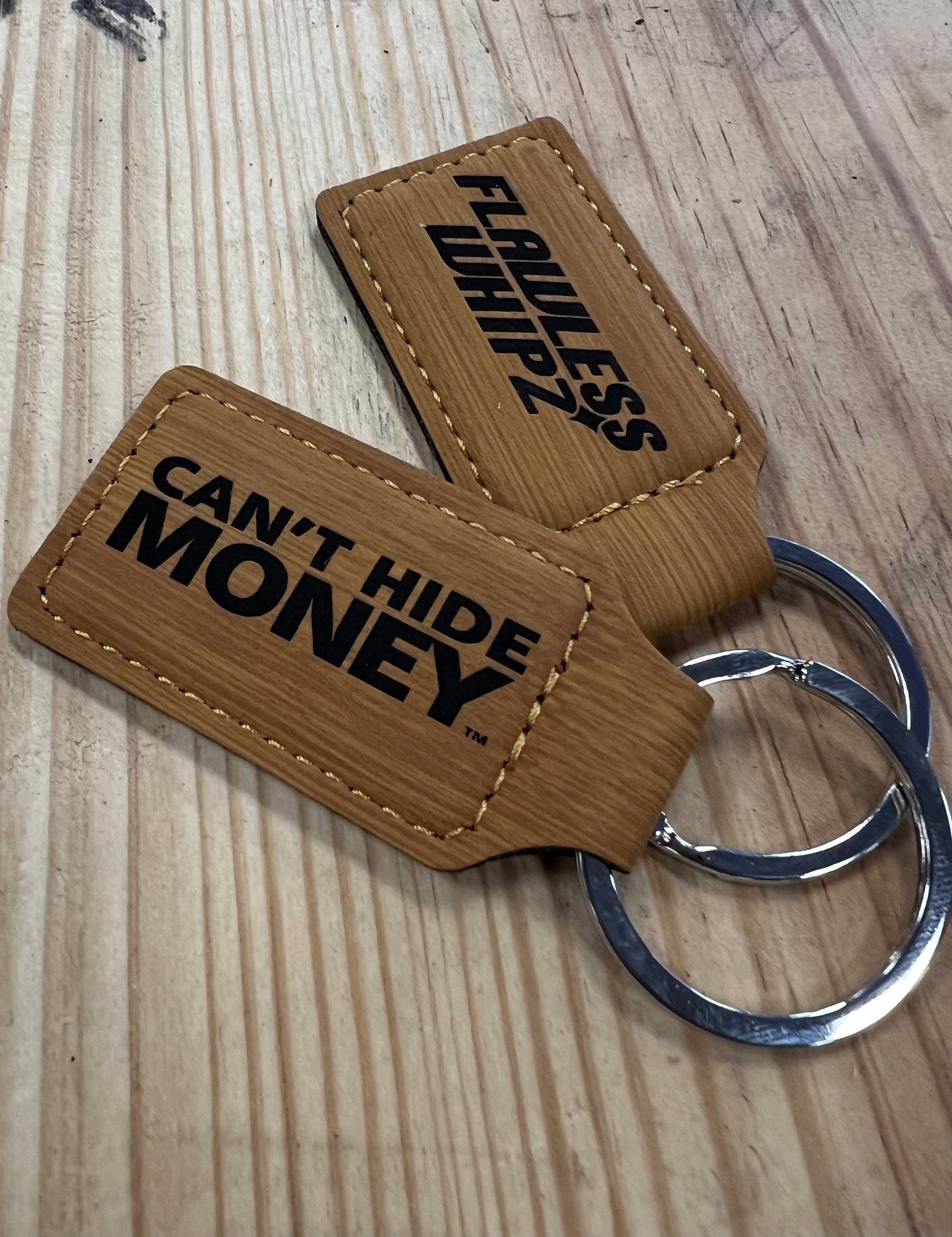 Wood Grain Key Chain FW/CHM