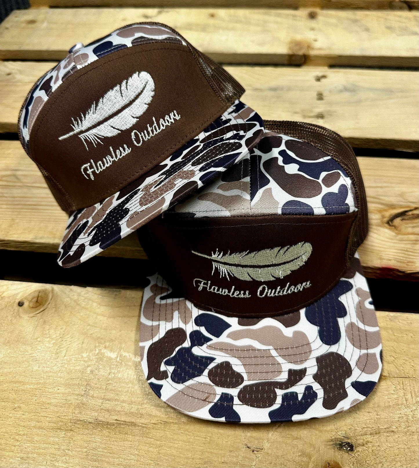 Flawless Outdoors Feather Hat