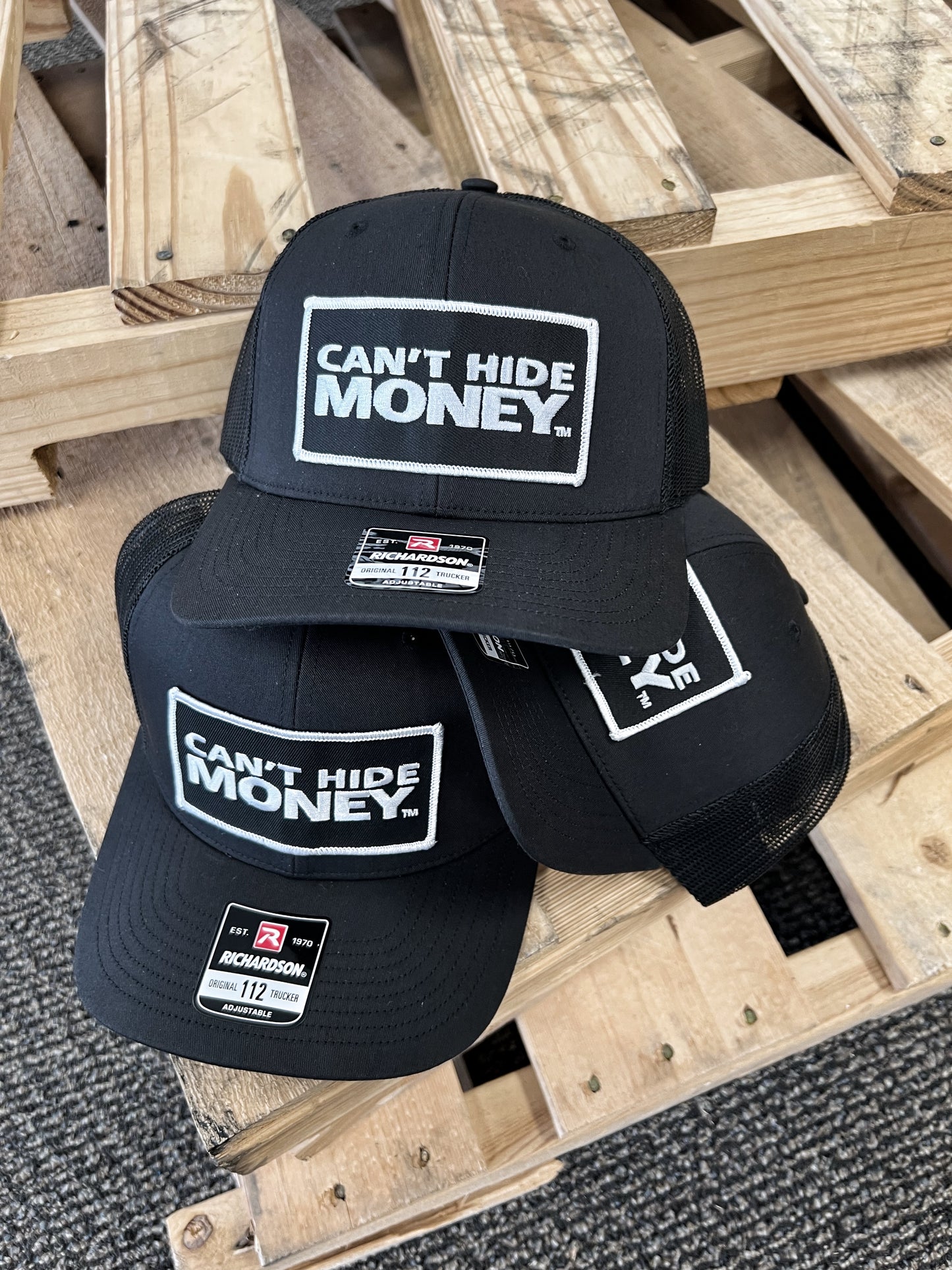 CHM Block Curved Bill Trucker