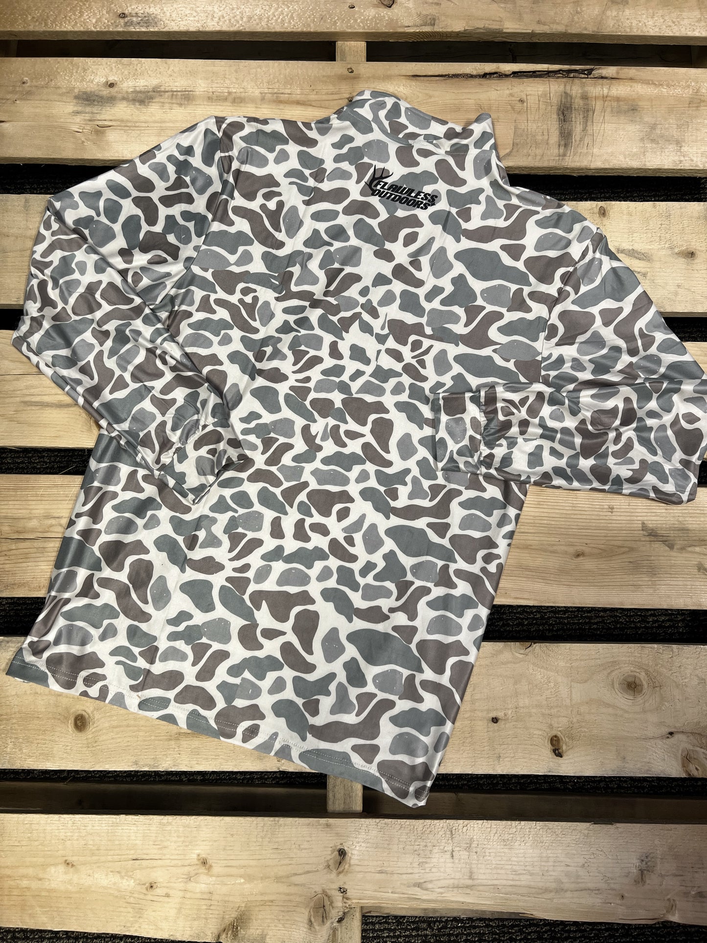 Duck Camo (Outdoors) 1/4 Zip Fleece