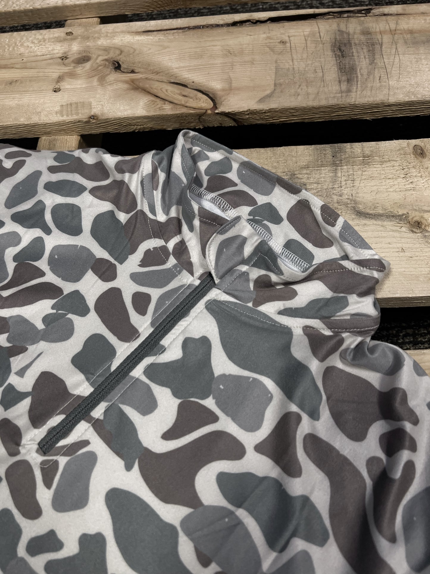 Duck Camo (Outdoors) 1/4 Zip Fleece