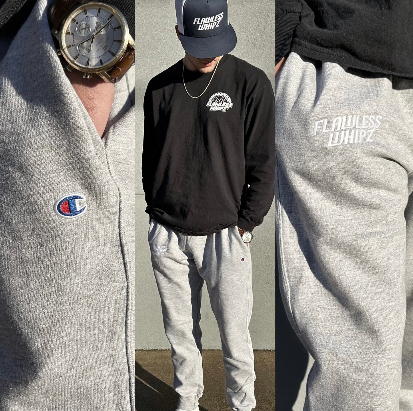 FlawlessWhipz X Champion Fleece Joggers***SALE***