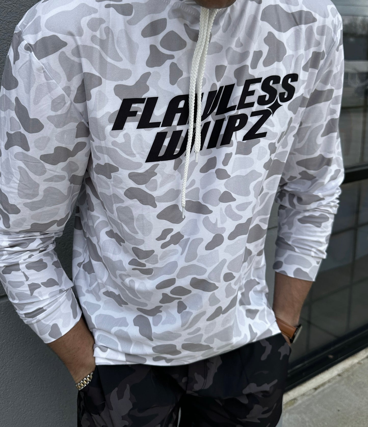 Snow Camo Solar Hoodie