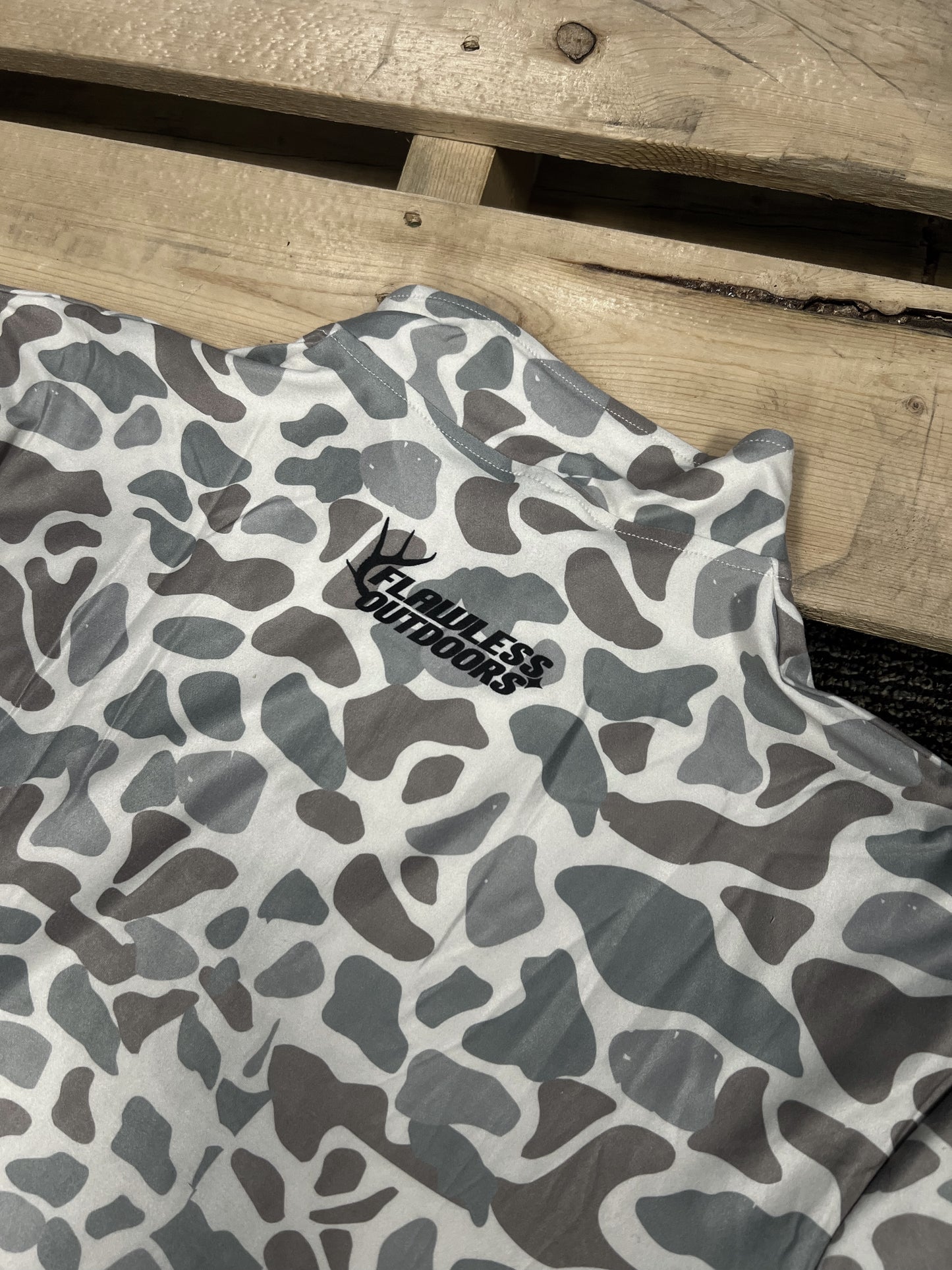 Duck Camo (Outdoors) 1/4 Zip Fleece
