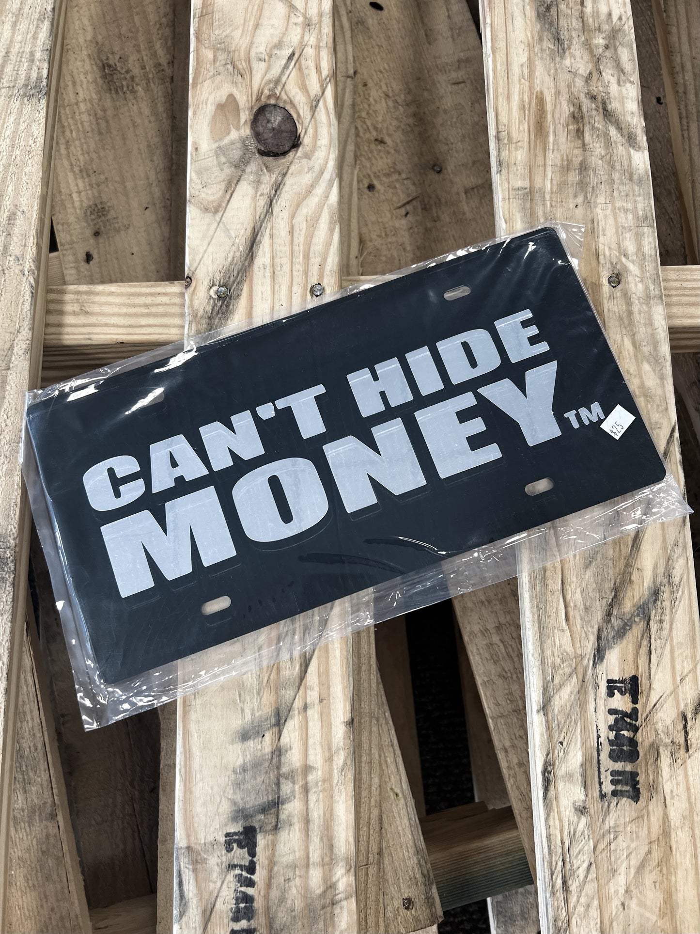 Can’t Hide Money Block Plate