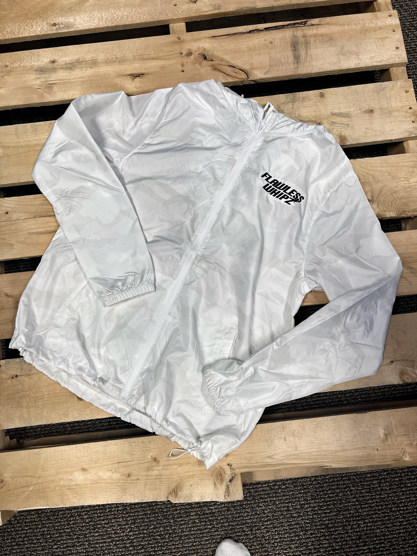 Snow Camo Windbreaker