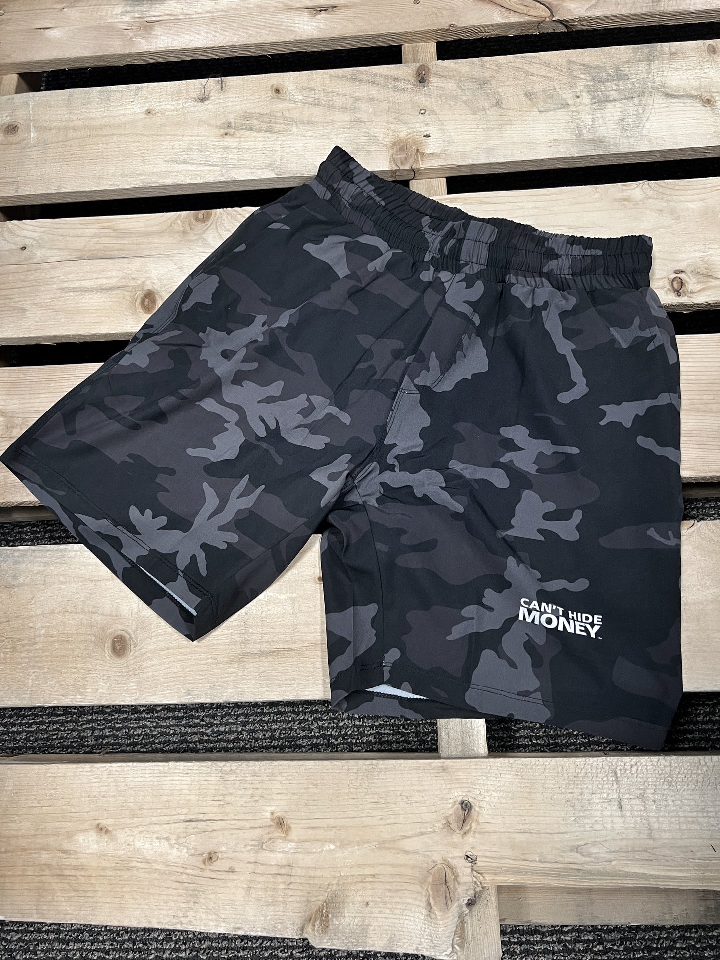 CHM Black Camo Shorts
