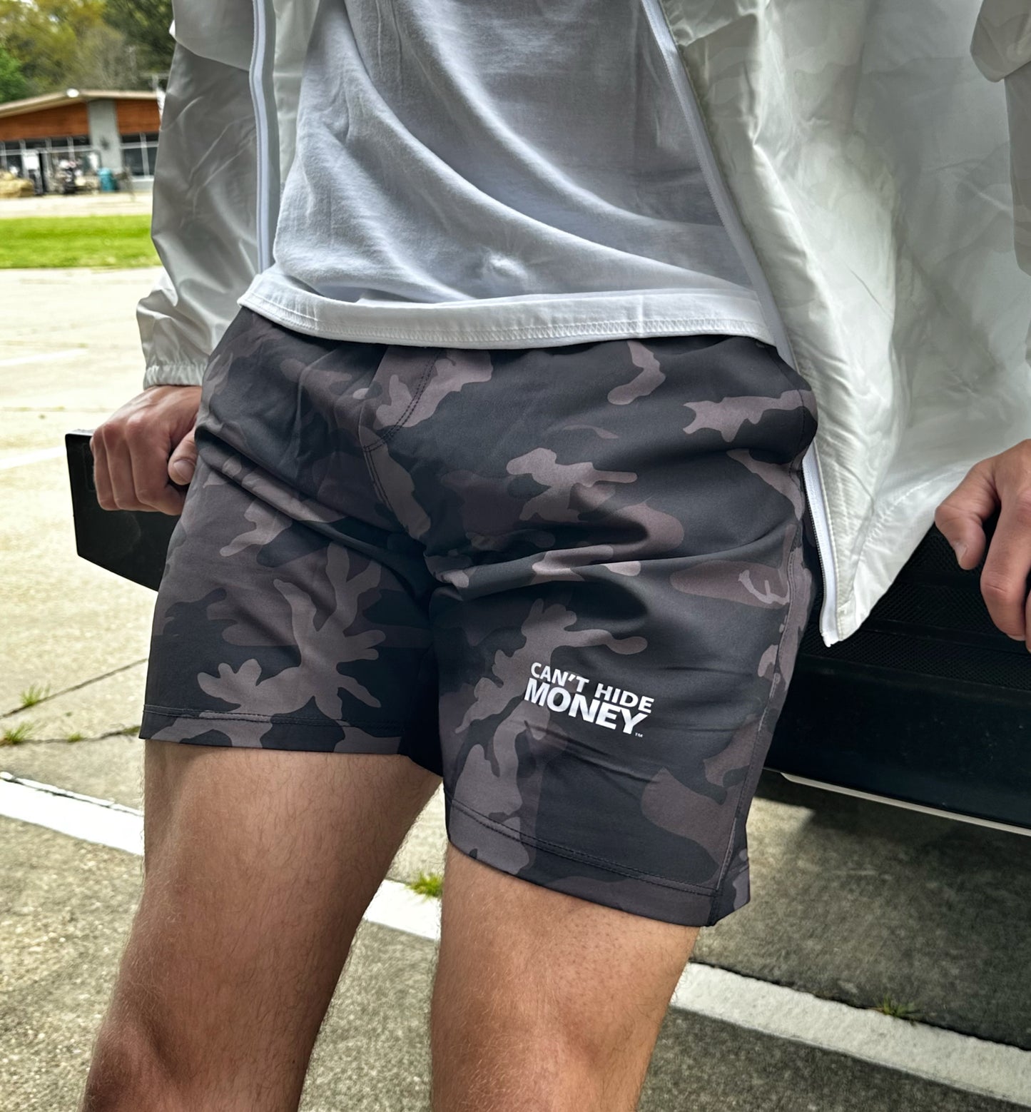 CHM Black Camo Shorts
