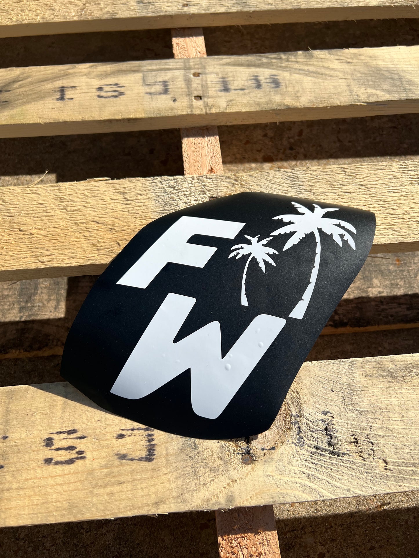 FW Palm Tree Decal