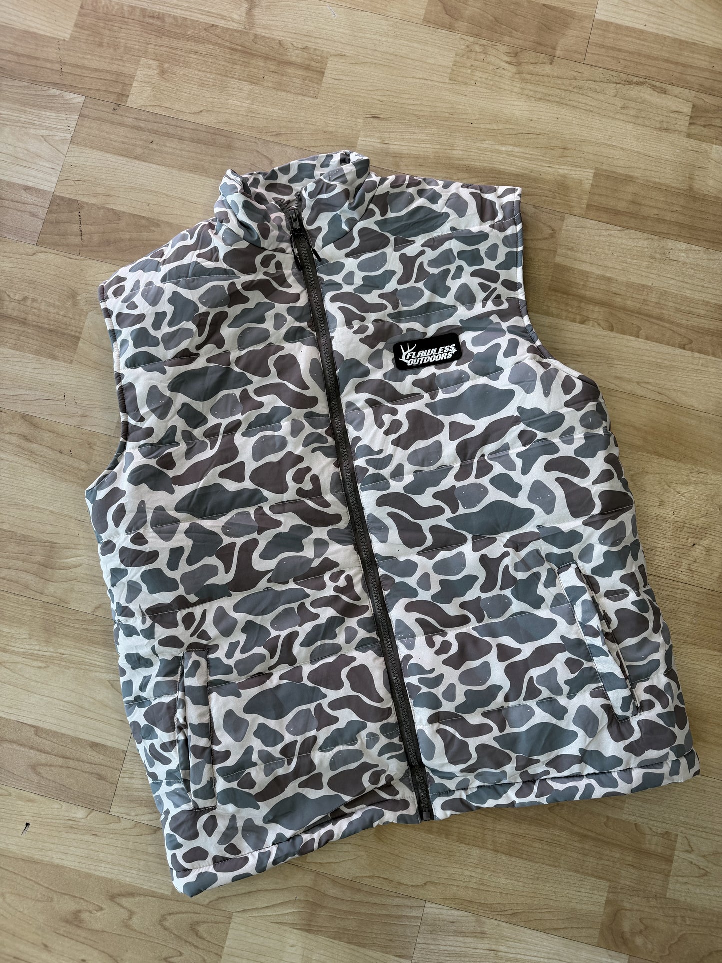 Duck Camo Puffer Vest