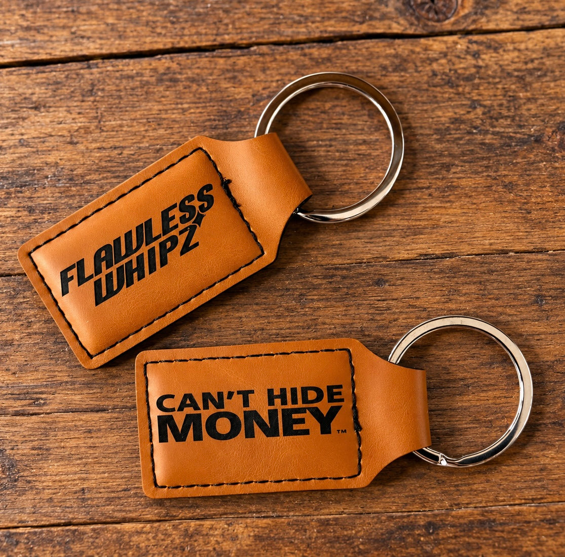 Leather Key Chain FW/CHM