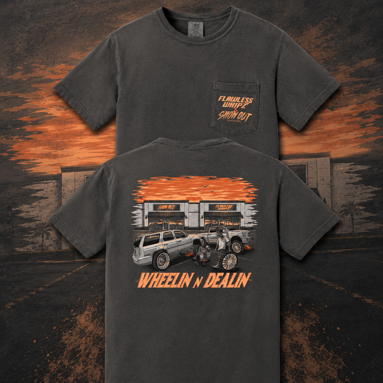 ‘PRE ORDER’ Wheelin N Dealin Tee