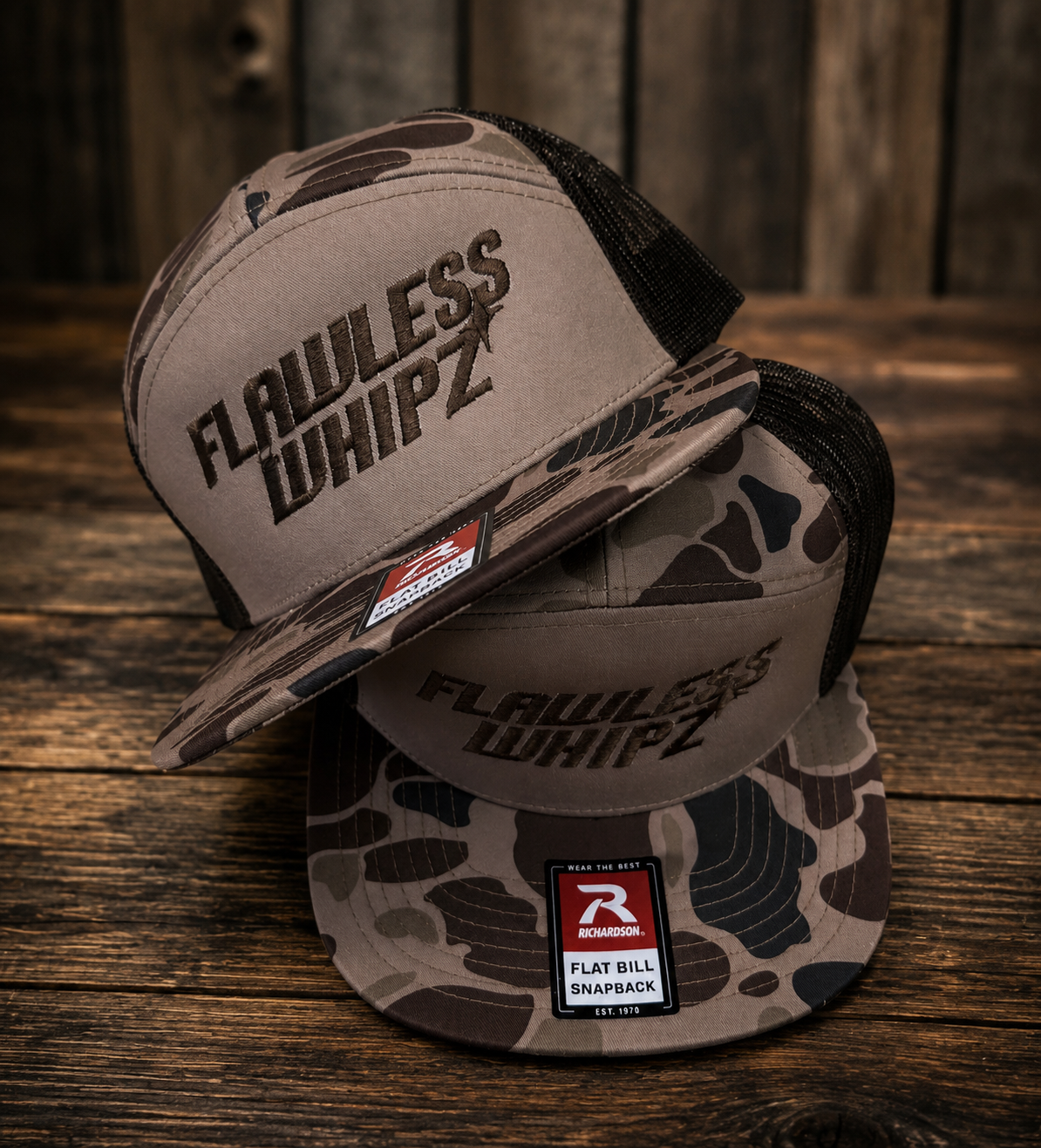 Flawless 7 Panel (Camo Edition) Non Wheel
