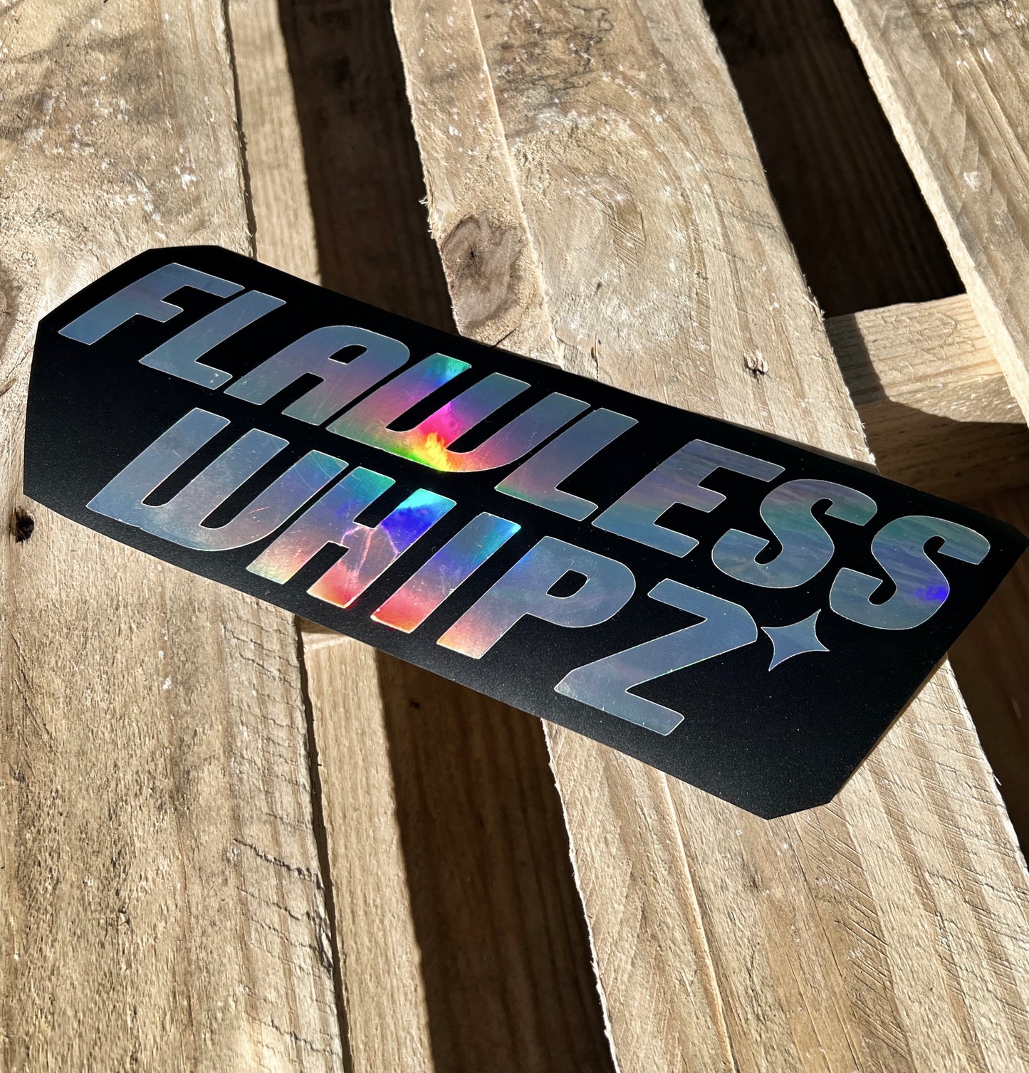 Flawless Whipz Non Wheel Decal